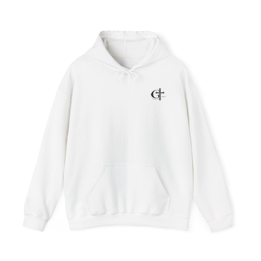 Christian Jesus Hoodie — "For God So Loved the World" Inspirational Religious Sweatshirt