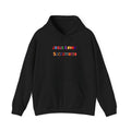 Hoodie — "Jesus Loves Sacramento" Colorful Skyline Pullover