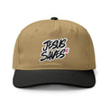 Class Two-Tone Cap — "Jesus Saves" Embroidered Baseball Hat