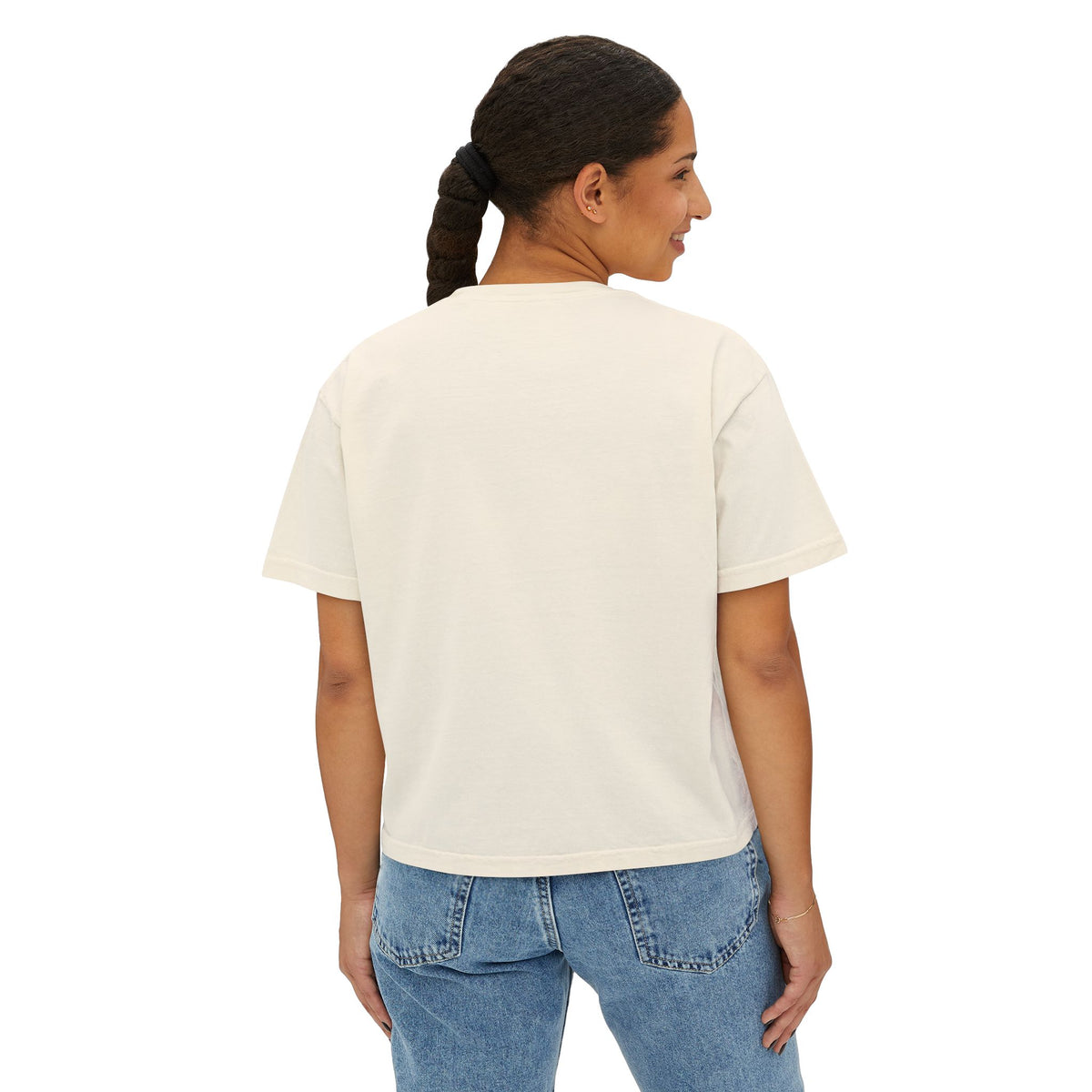 The Jesus Club Boxy Tee — Women's Faith Graphic T-Shirt