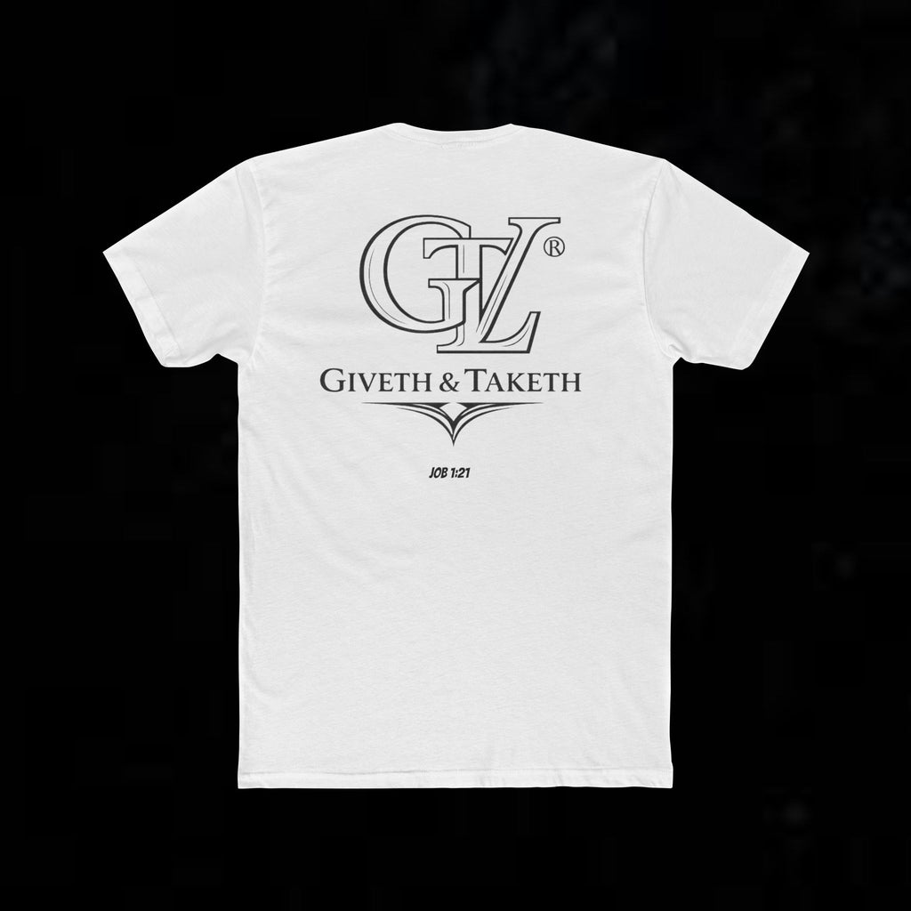 G&T Fitted T-Shirt — Minimal Small Cross Christian Tee